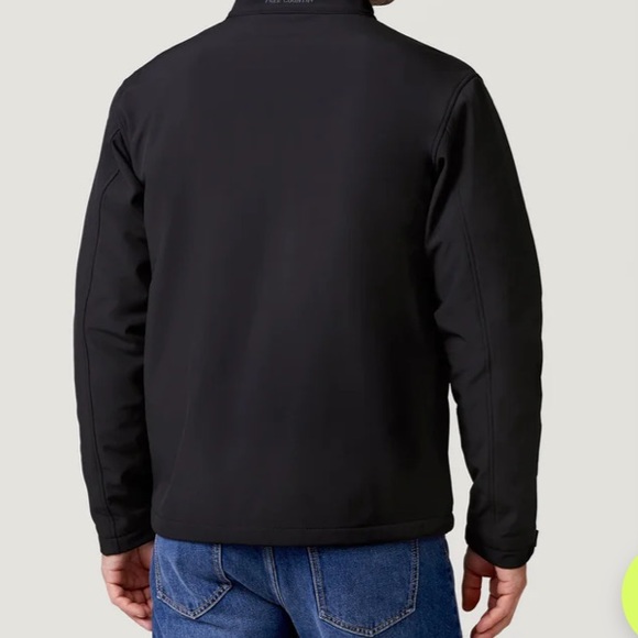 Free Country Journeyman Flex super soft shell jacket black - Picture 3 of 10